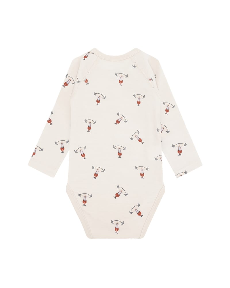 Omslagsbody Baby - Ull/Bambusviskose | Baloo Wrap Strong Man