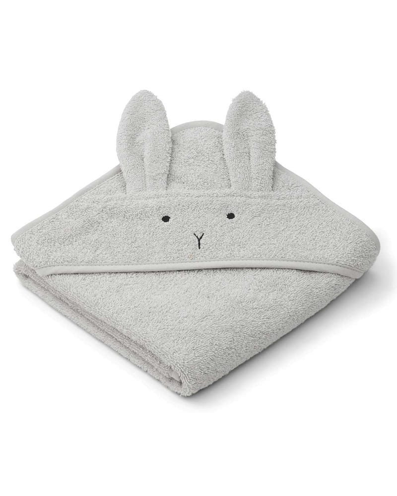 Badehåndkle Baby m/ Hette - Øk.Bomull Frotte | Albert