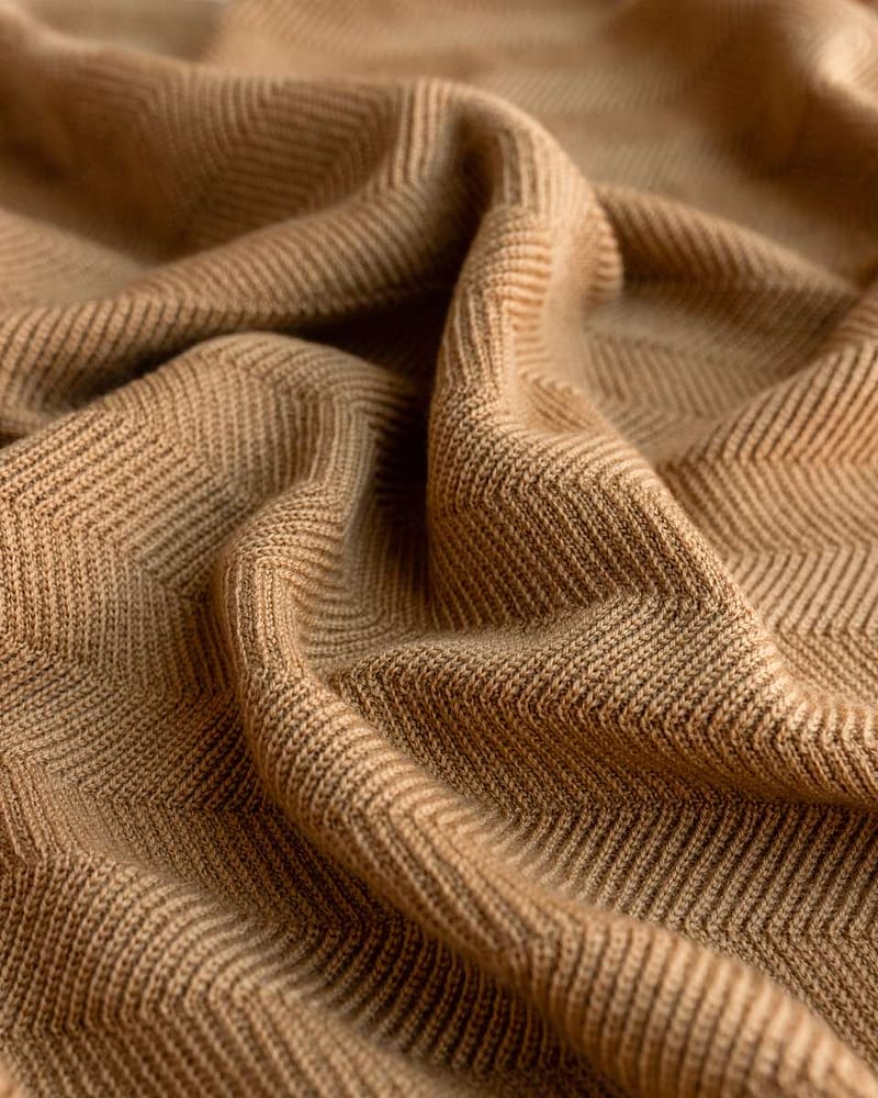 Babyteppe Ull, Tykt - 100% Merino, Ubehandlet | Freddie, Ochre