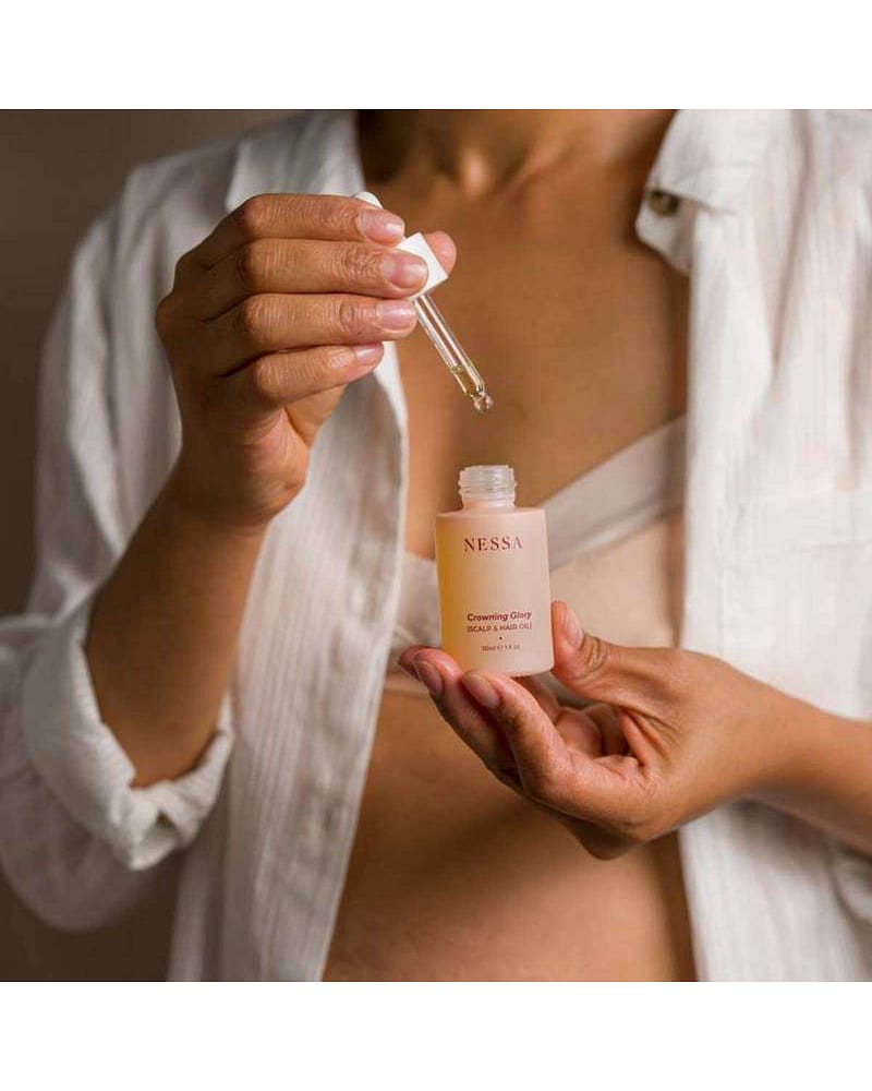 Hårolje mot hårtap & tørr hodebunn - Crowning Glory - 30ml