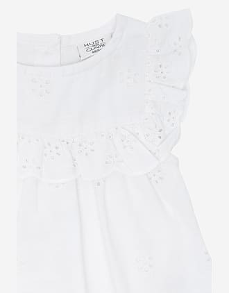 Kjole Baby m/ Broderte Blomster – 100% Bomull | 32188 HCKristi embroidery