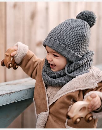 Treleke Baby - Kanin på hjul - Håndlaget m/ Naturlig lakk | Baby Rabbit Mobile Toy