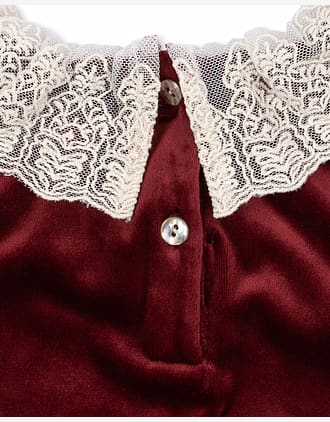 Kjole Barn med vid krage - Fløyel | Venola Dress