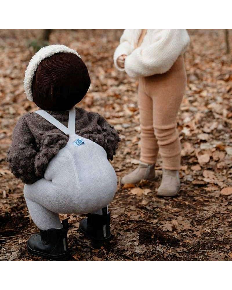 Strømpebukse Teddy m/ seler - Footed Tights - Warmy