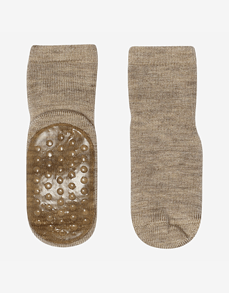 Krabbesokker i Merinoull - Frottésokker | Anti-slip grip socks
