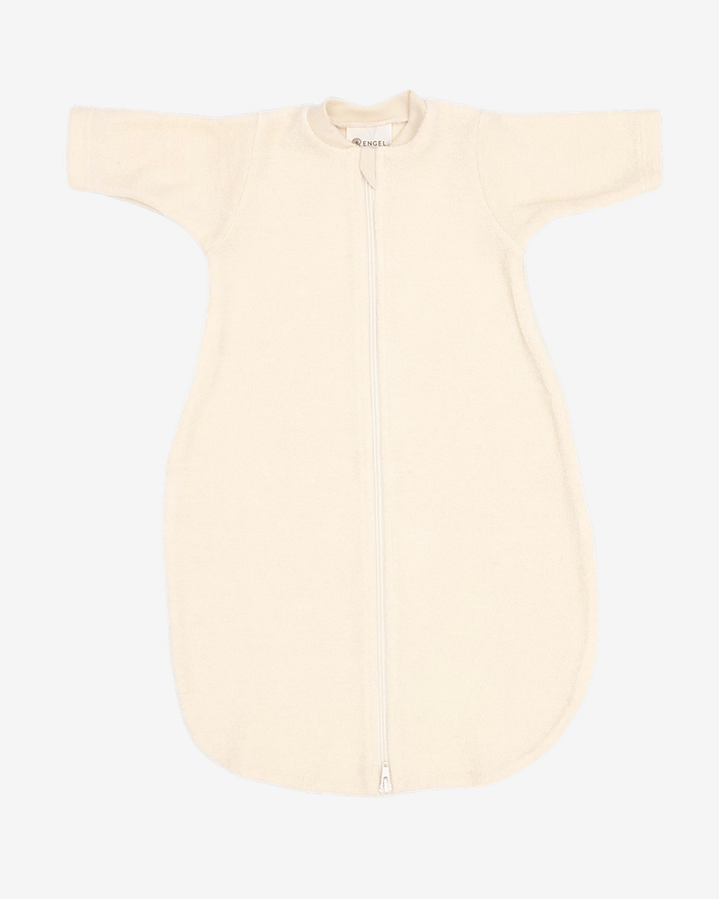 Nattpose Baby 0-10mnd - Ullfrottè, 100% Merino, Ubehandlet | Baby Sleeping