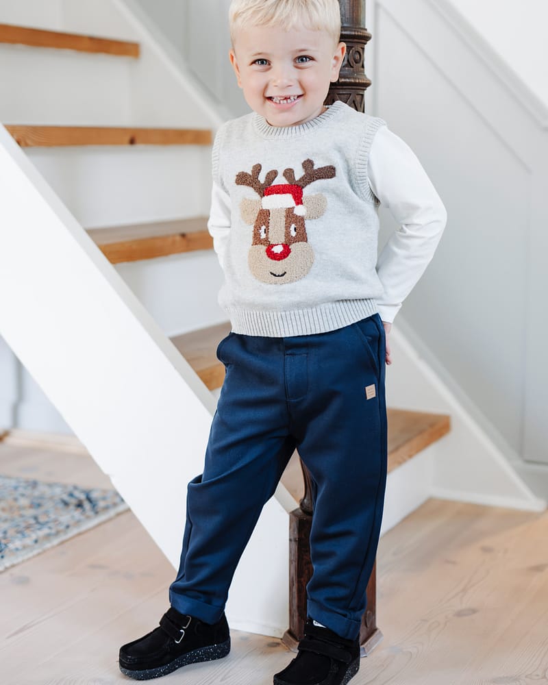 Bukse Barn - Vevd Twill Penbukse | HCThomas stretch