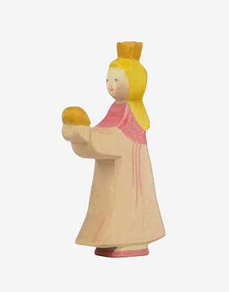 Prinsesse Trefigur - Håndlaget Dukketeater Dukker | Frog King