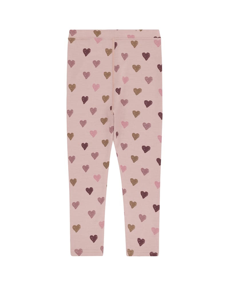 Leggings Barn - Ull/Bambusviskose | Laki Hearts
