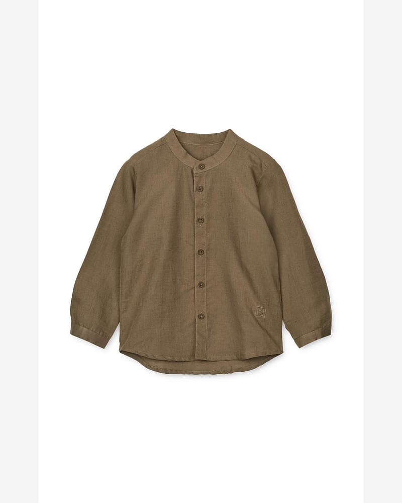 Lin Skjorte - 45% Lin | 55% Bomull - Økologisk - Austin
