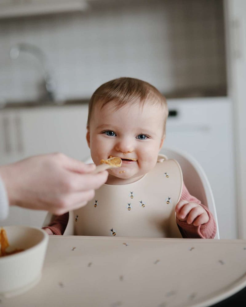 Smekke Baby - Silikon - Dyp Lomme | Silicone Baby Bib