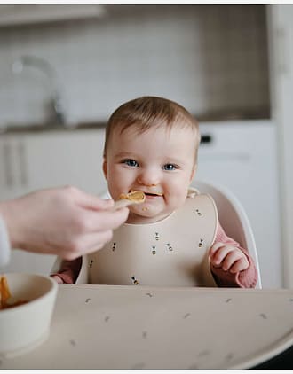 Smekke Baby - Silikon - Dyp Lomme | Silicone Baby Bib