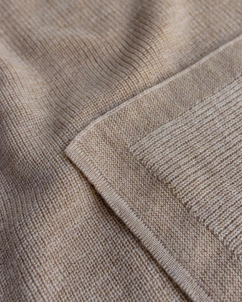 Babyteppe Ull, Medium Tykt - 100% Merino, Ubehandlet | Felix, Sand