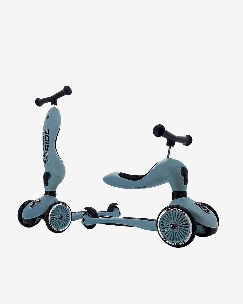 Sparkesykkel & Løpesykkel - Scoot & Ride Highwaykick 1 | Barn 1-5 år