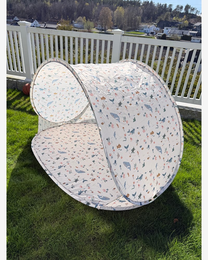 Strandtelt Pop-up - Vind- og UV telt, 150x110cm | Cassie Pop Up Tent