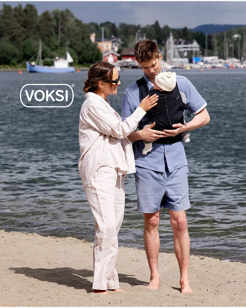 Voksi Huddle Bæresele, fra 0-18 mnd | Zip on Baby Carrier