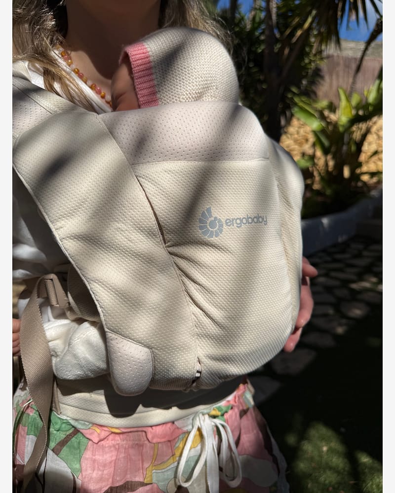 Embrace Bæresele Nyfødt - Air Mesh | Frontbæring Baby 0-1år