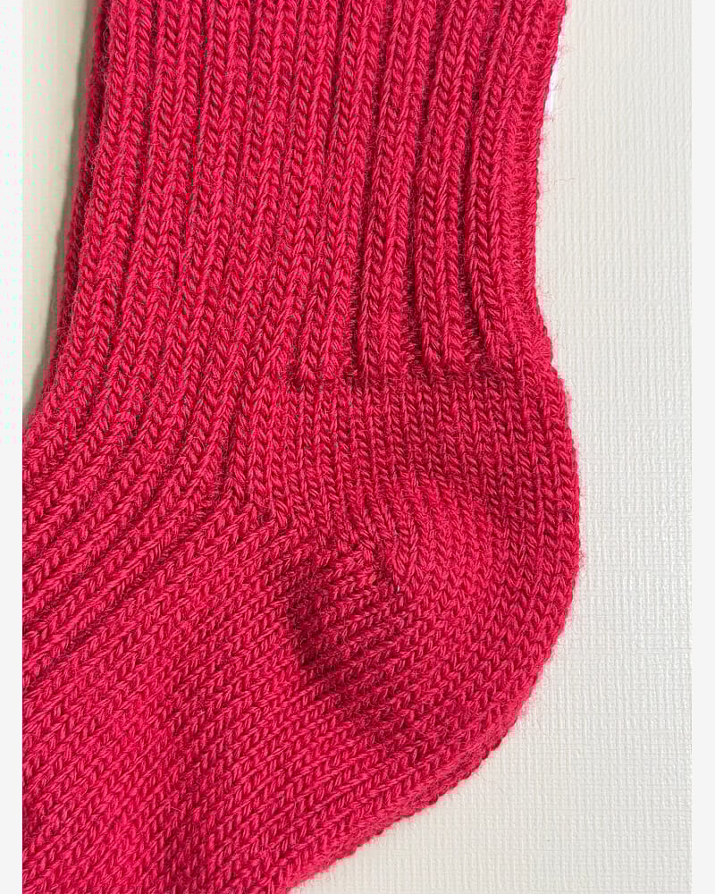 Ullsokker - Rib - Elastisk - Basic