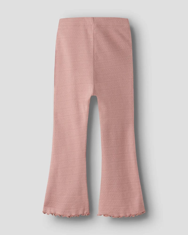 Vide Bukse Barn - Øko Bomull, Elastane | NMFDIMIA SLIM BOOTCUT LEGGINGS LIL