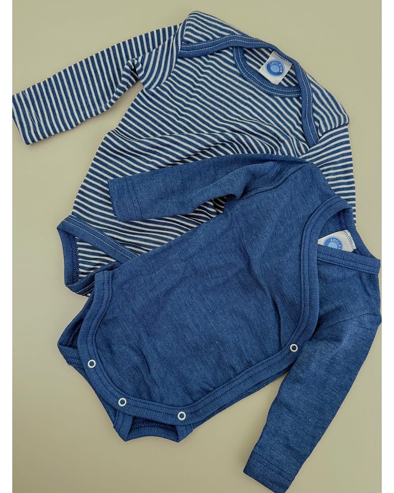 Omslagsbody Ull - 70% Merino, 30% Silke | Ubehandlet Ull