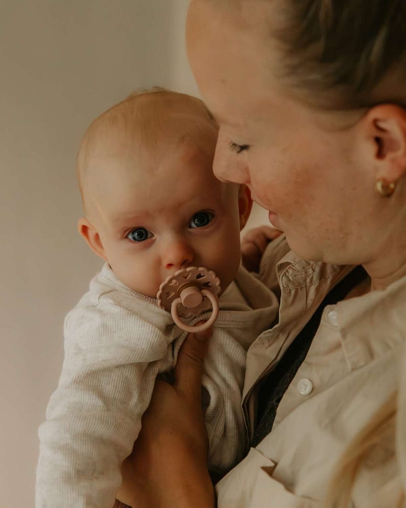 FRIGG smokker Try it Collection 4pk | ​​Baby's First Pacifier | 0-6 mnd