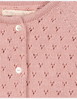 Cardigan Strikket m/ Glitter - Øko Bomull | Hannah Cardigan