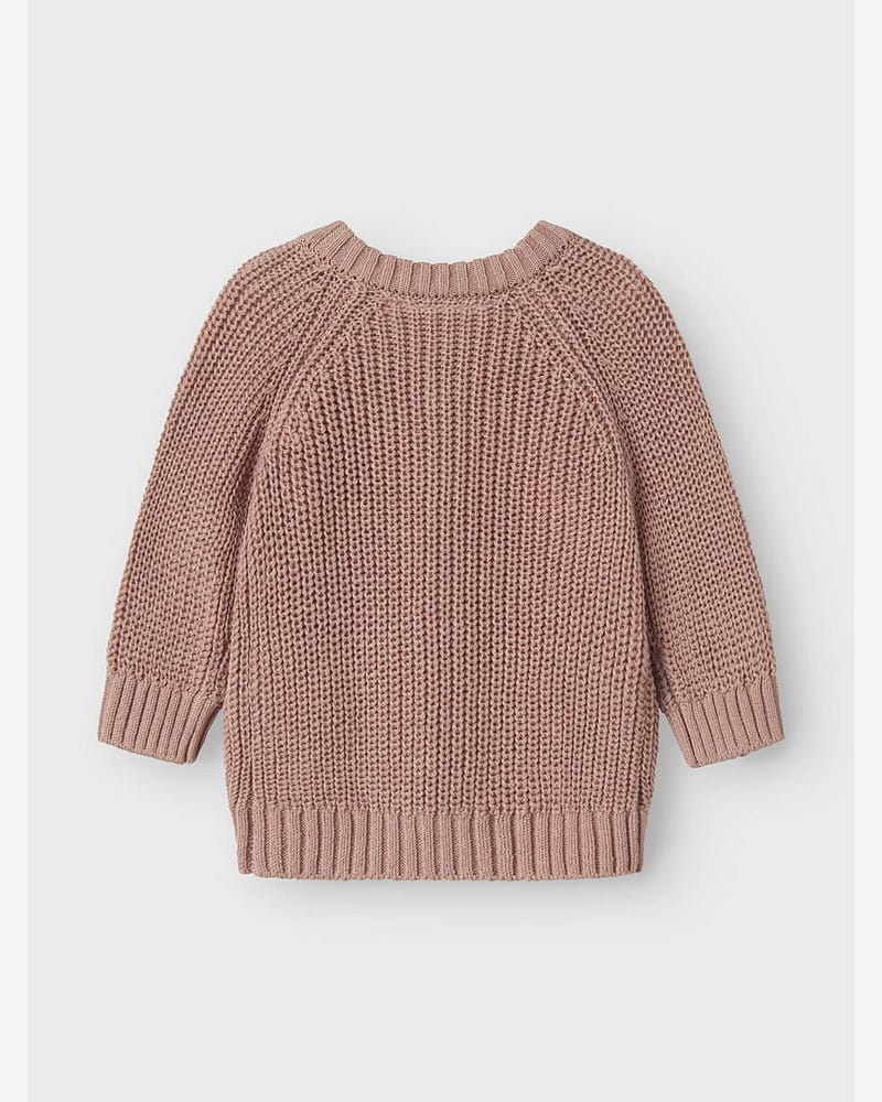 Cardigan Baby - Strikket, Øko Bomull | Emlen LS Knit