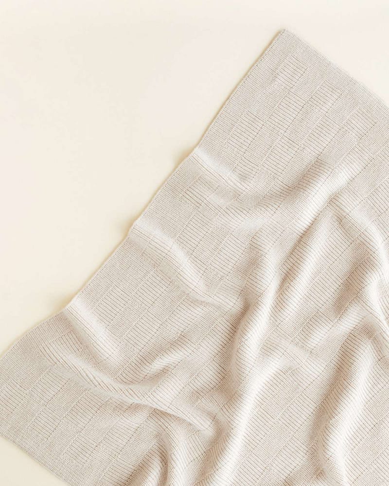 Babyteppe Ull, Tykt - 100% Merino, Ubehandlet Ull | Ivy, Cream