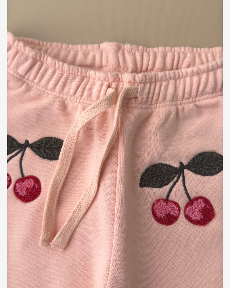 Joggebukse Barn med Print - 100% Øk. Bomull - Lou Terry Sweat Pants OCS