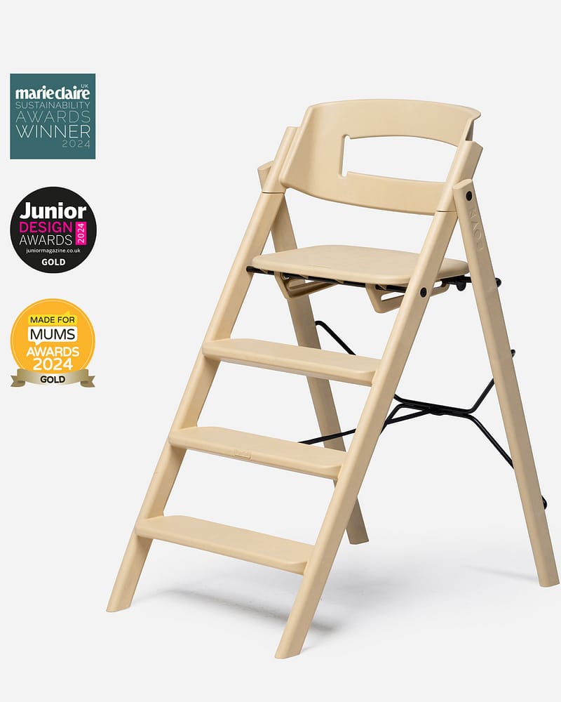 KAOS ReKLAPP® Barnestol - Best i Test 2026 - Sammenleggbar | Opp til 110kg!