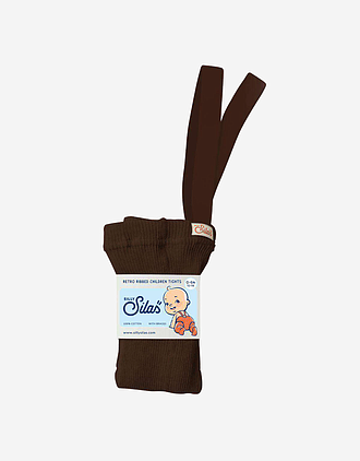 Strømpebukse Rib m/ seler - Footed Tights