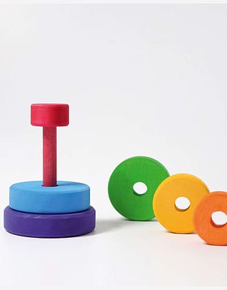 Stabletårn i Tre - Lite 12 cm | Conical tower