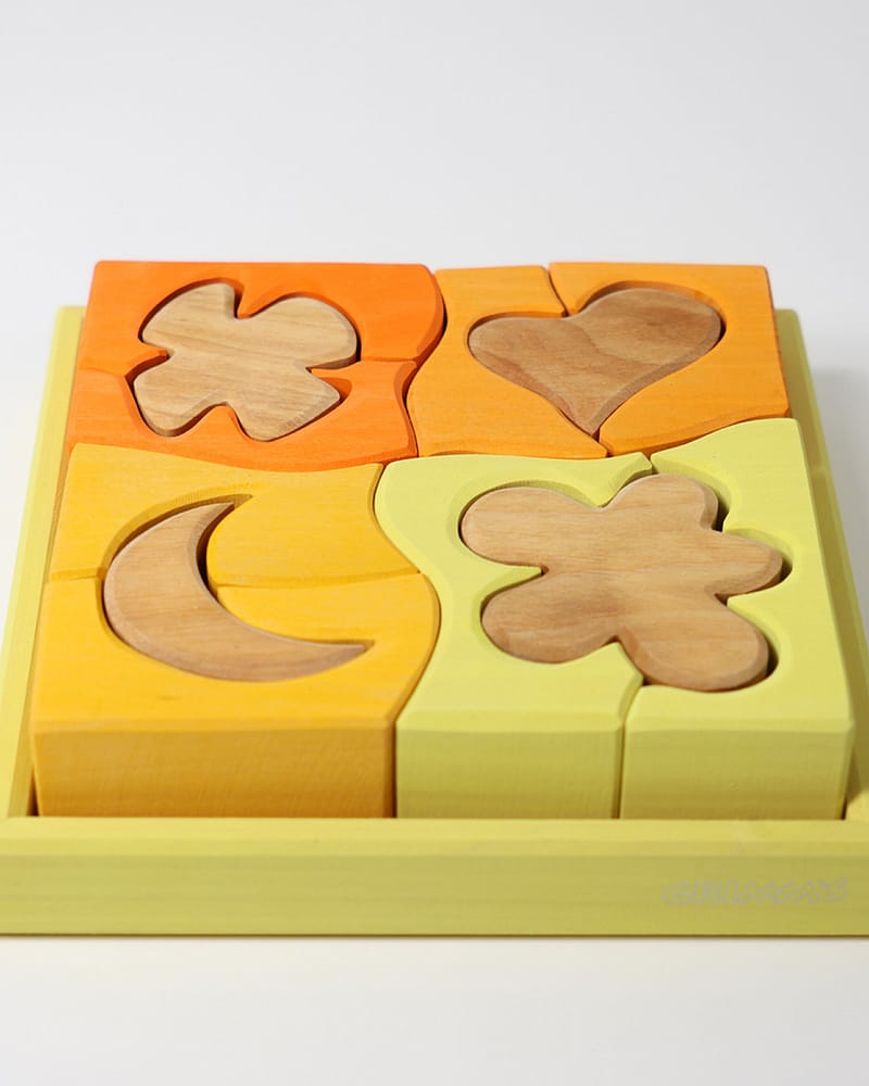 Byggesett og Puslespill - 8 klosser | Building Set