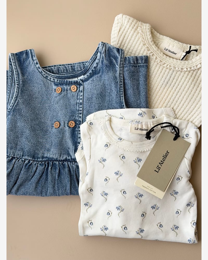 Body Langermet - Jersey, Øko TENCEL | NBFGAYO SAG LS SLIM BODY LIL