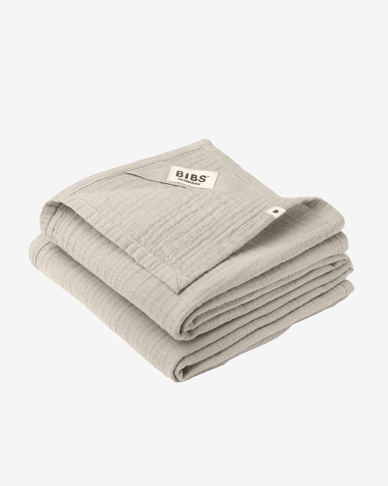 Gulpekluter 2pk - 100% Økologisk Musselin - 70x70