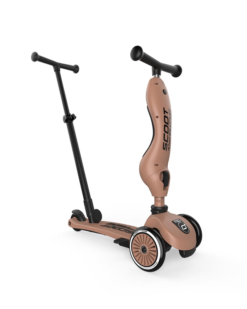 Sparkesykkel og Løpesykkel M/ Foreldrehåndtak | Scoot and Ride Highwaykick 1 Push & Go