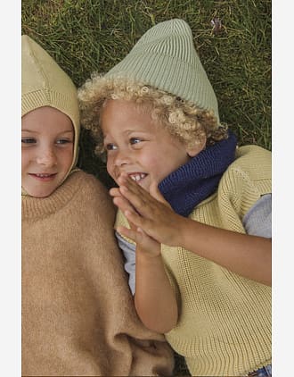 Ull Beanie Barn - 100% Merino, Ubehandlet | Ribb Lue Fonzie