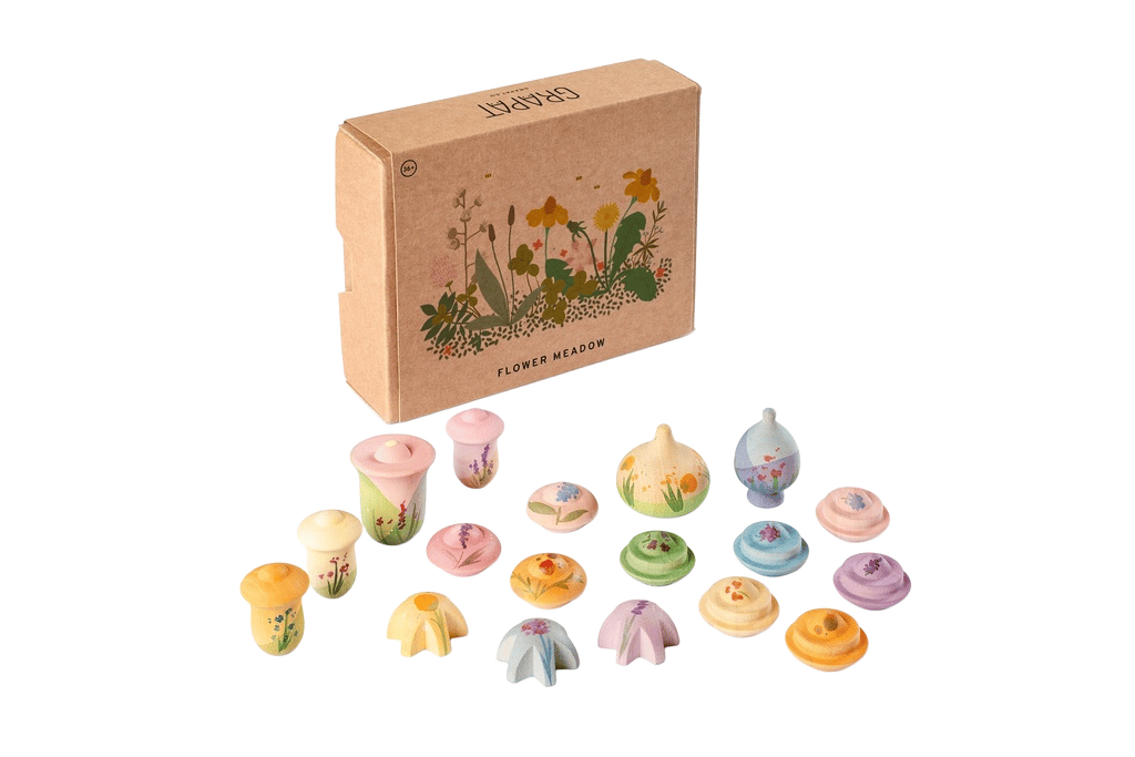 Sett med Blomster, 18stk | Flower Meadow