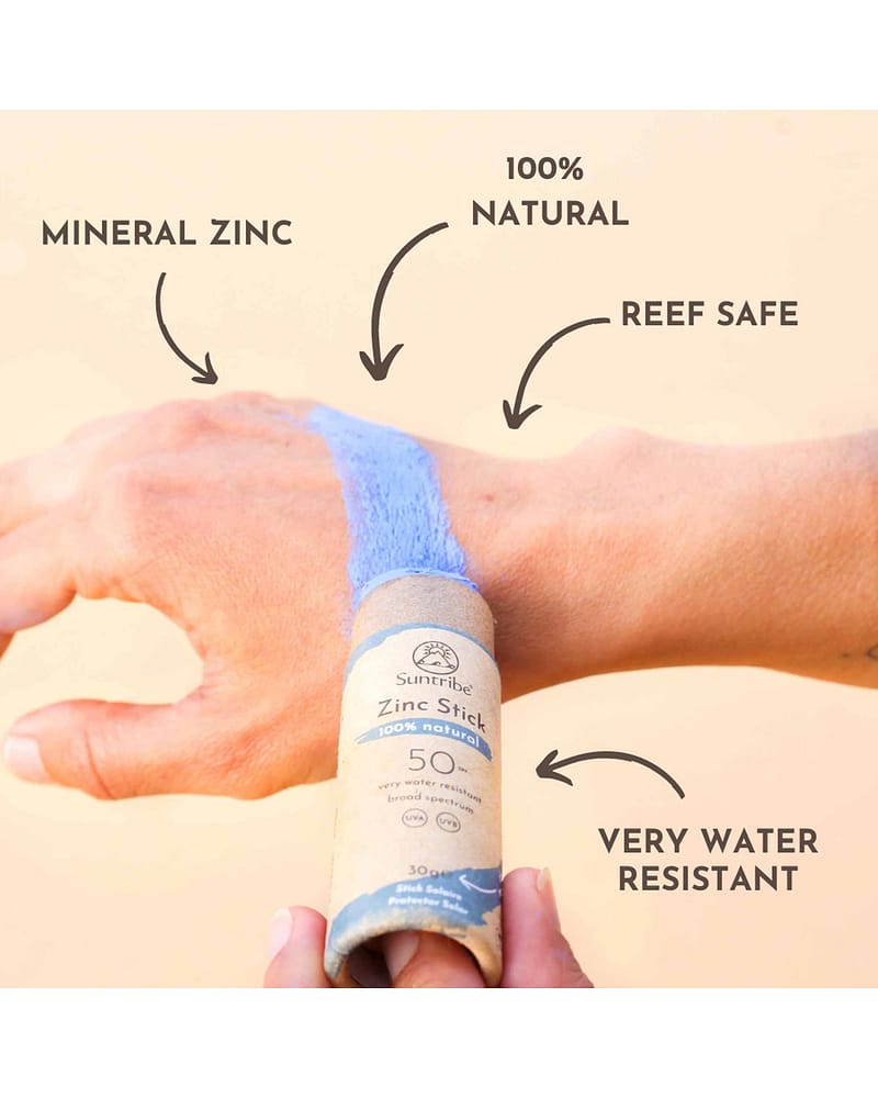 Solkrem, Sunstick SPF50 - 100% Naturlig - Zinc Stick 30ml