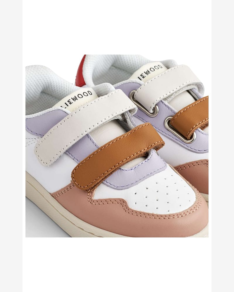 Sneakers m/ borrelås - Sko i 100% Skinn | Drew