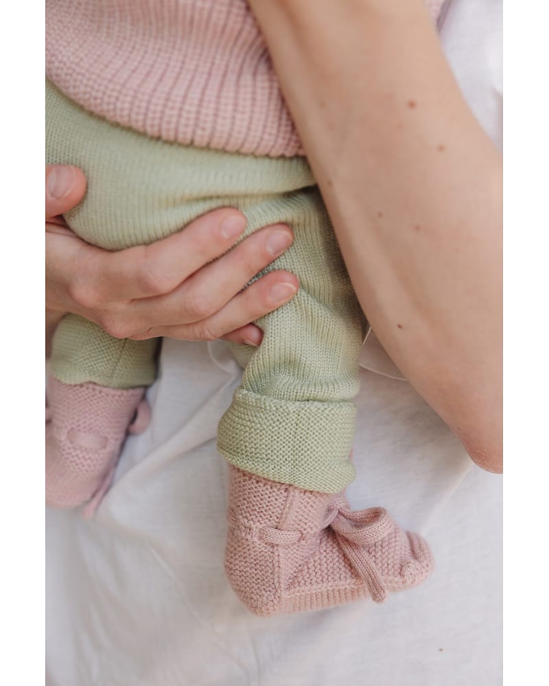Babytøfler Ull - 100% Merino, Ubehandlet