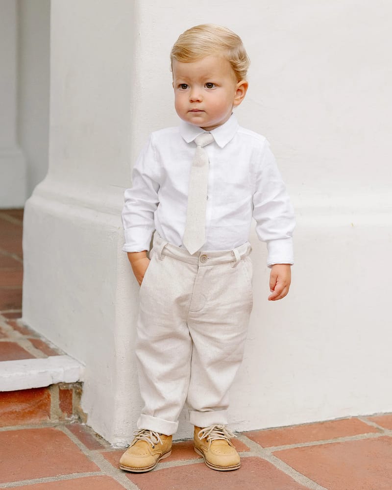 Dressbukse Barn - Luftig, Linen | Sebastian Pant
