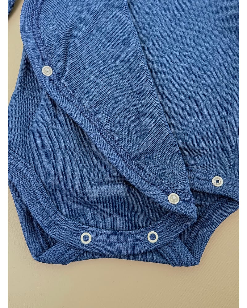 Omslagsbody Ull - 70% Merino, 30% Silke | Ubehandlet Ull