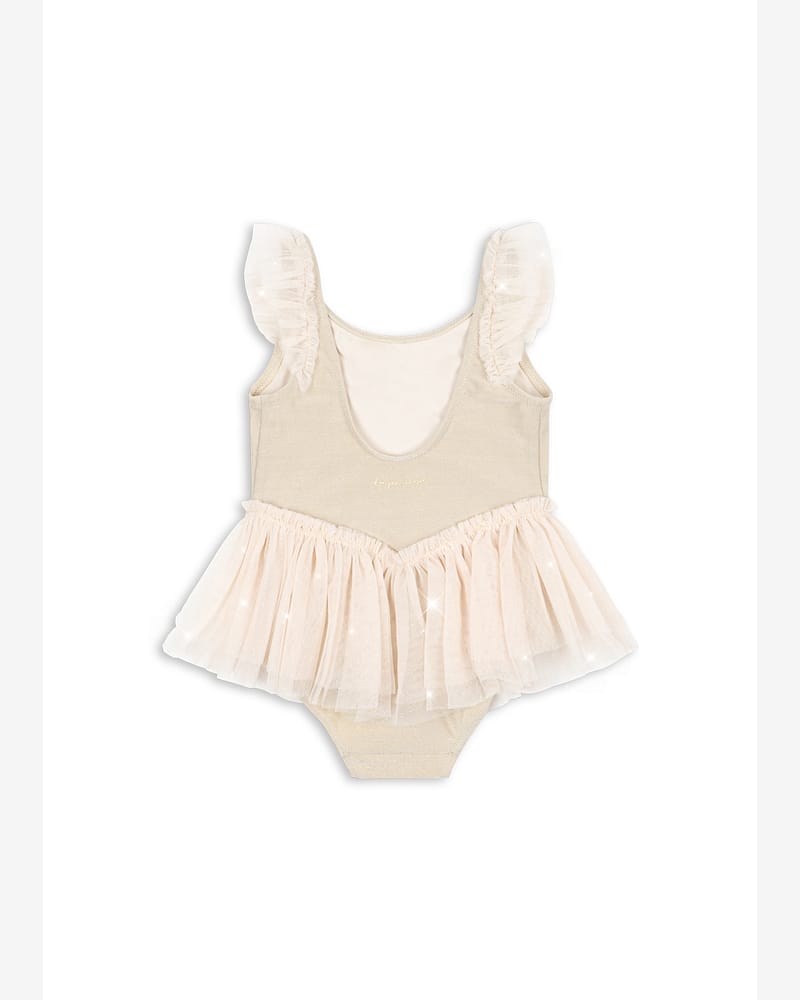 Badedrakt med Skjørt og Glitter - Badetøy | Amandine Swimsuit