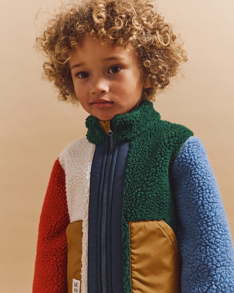 Fleecejakke Barn - 100% Resirkulert | Noam Pile Jacket