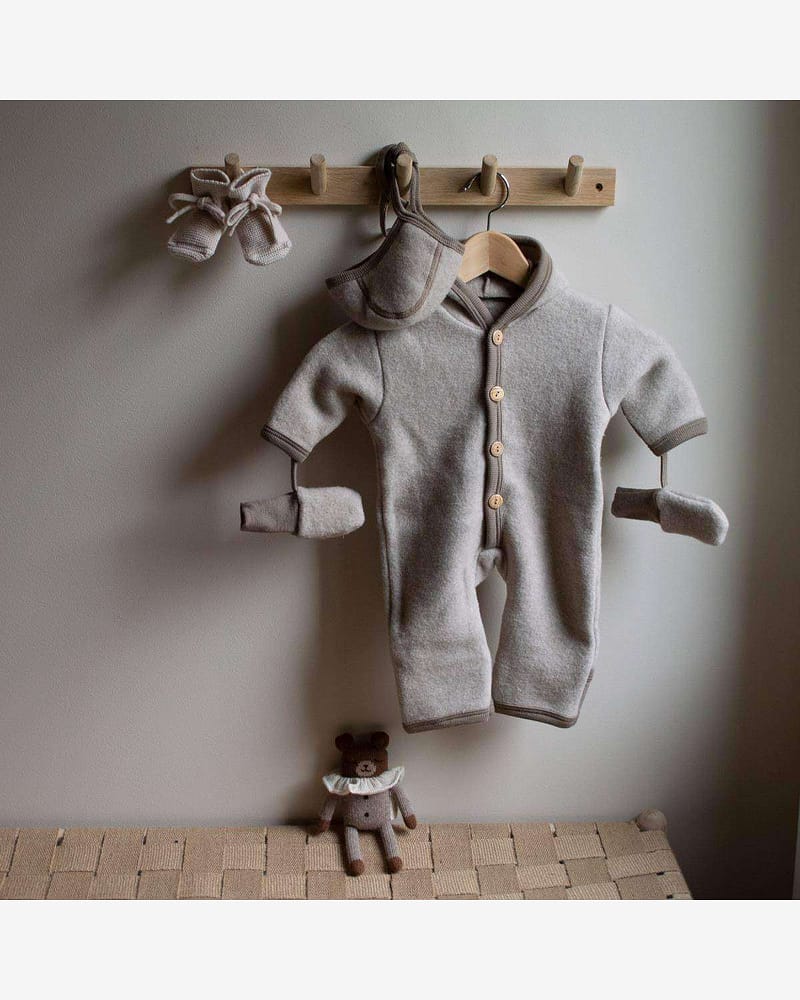 Ulldress i ullfleece - Tykk kvalitet - Ubehandlet ull