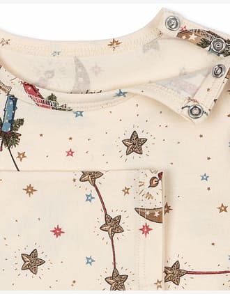 Pysjamas Baby - Body og Bukse - Øko Bomull | Julepysj Basic Body/Pants Set