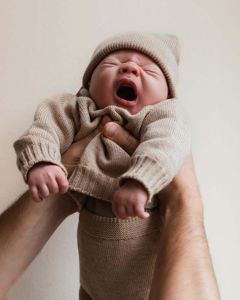 Ullgenser Baby - 100% Merino, Ubehandlet - Georgette