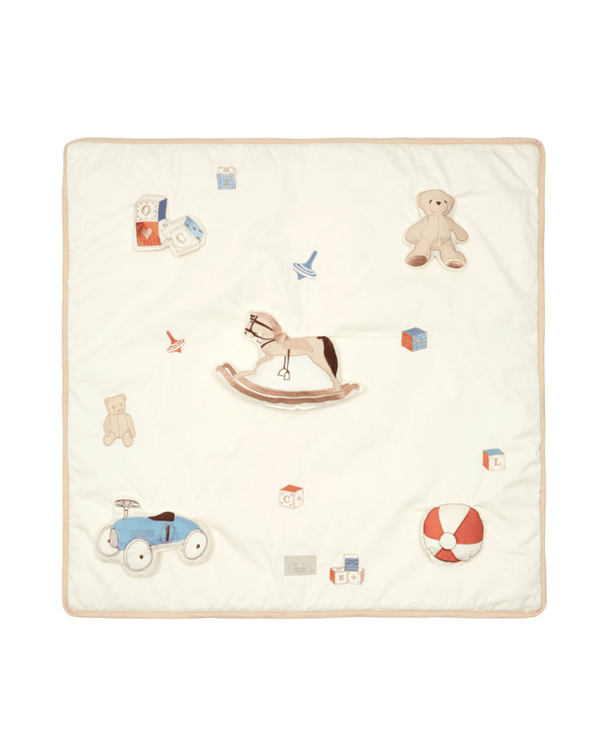 Lekematte Baby 80x80 - Økologisk | Activity Playmat