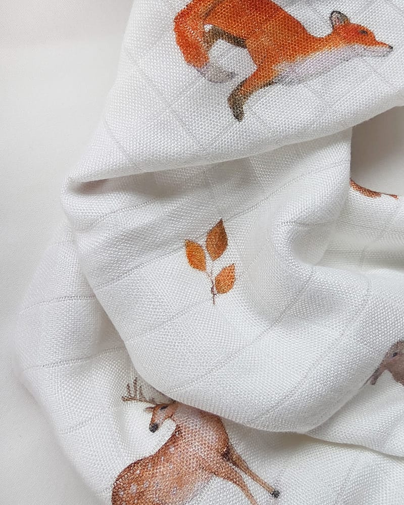 Gulpekluter 2pk - 100% Bambus - 75x75cm